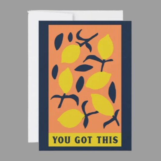 Je hebt dit - Sober Living Motivation Kaart