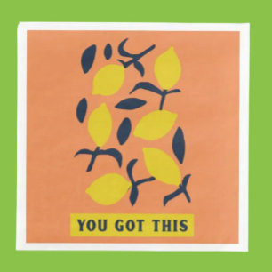 Je hebt dit - Sober Living Paper Napkin Servet