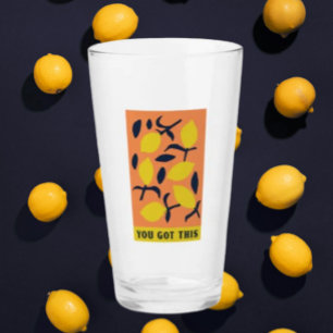 Je hebt dit - Sober Living Pint Glass Glas