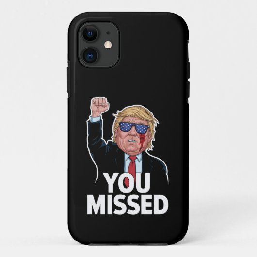 Je hebt Donald Trump gemist Case-Mate iPhone Case (Achterkant)