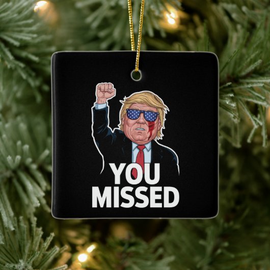 Je hebt Donald Trump gemist Keramisch Ornament (Boom)
