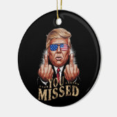 Je hebt Donald Trumps Amerikaanse verkiezingen gem Keramisch Ornament (Links)