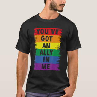 Je hebt een bondgenoot in mij Lgbt Pride T-shirt