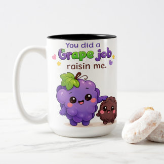 Je hebt een geweldige klus geklaard om mij groot t tweekleurige koffiemok