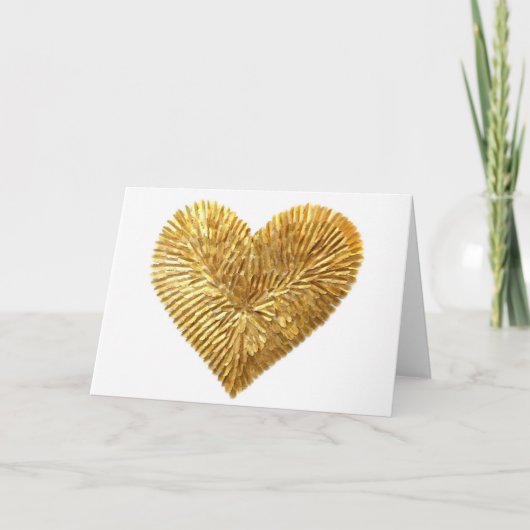 Je hebt een kaart met een hart van goud (Voorkant)