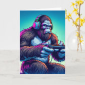 Je hebt een level omhoog gedaan! Bigfoot Gaming Ve Kaart (Gele Bloem)