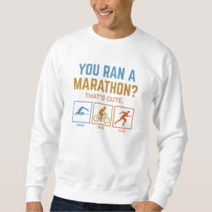 Je hebt een marathon trui