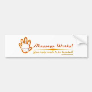 Je hebt een massage nodig! bumpersticker