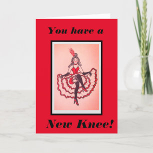 Je hebt een nieuwe Knie Can Card Feestdagen Kaart