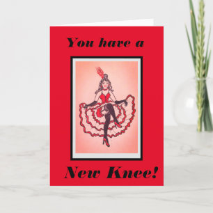 Je hebt een nieuwe Knie Can Card Feestdagen Kaart