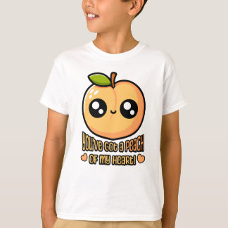 Je hebt een perzik van mijn hart! Schattige Peach  T-shirt