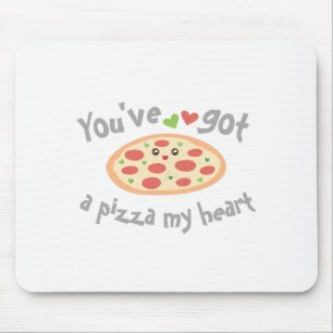 Je hebt een Pizza mijn hart grappige Humor van Pun Muismat