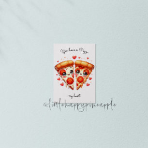 Je hebt een pizza mijn hart Valentijnsdag Kaart