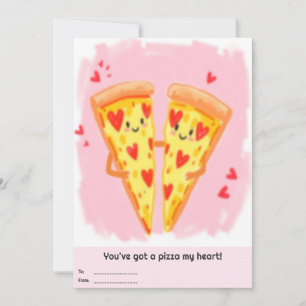 Je hebt een Pizza mijn Valentijnsdag Feestdagenkaart