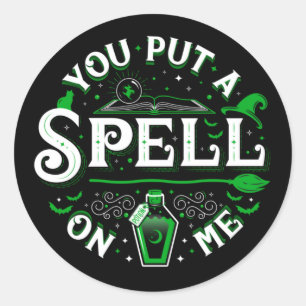 Je hebt een spreuk op me gelegd / Stickers