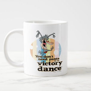 Je hebt geen broek nodig voor de Victory Dance™ Extra Grote Beker
