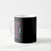 Je Hebt Geen Fluitende Bungholes Grappig 4 Juli Koffiemok (Voorkant links)