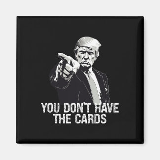 Je Hebt Geen Kaarten Donald Trump VS Oekraine  Magneet