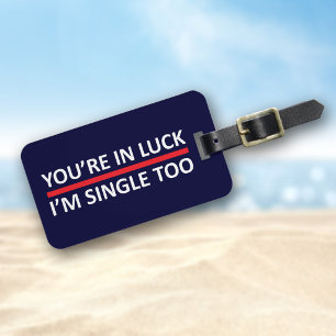 Je hebt Geluk - Ik ben ook Single Bagagelabel