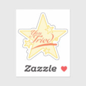 Je hebt "Gold" Star Sticker geprobeerd (Vel)