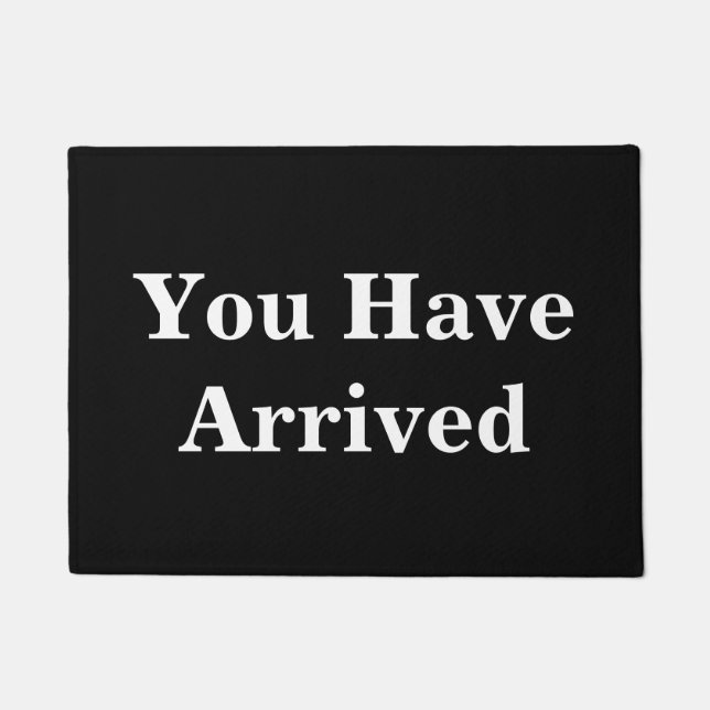 Je hebt grappig gepresteerd deurmat (Voorkant)