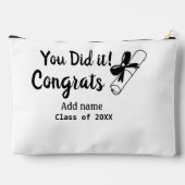 Je hebt het gedaan felicitaties afstuderen voeg st etui (Achterkant)