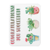 JE HEBT HET GESLAAGD! MAGNEET (Verticaal)