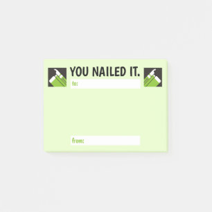 Je hebt het Kudos Employee Recognition Post-ITS ge Post-it® Notes