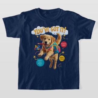 Je hebt het! – Terug naar school vreugde T-shirt