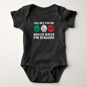 Je hebt je Bocce Balls, ik ben Italiaans Romper
