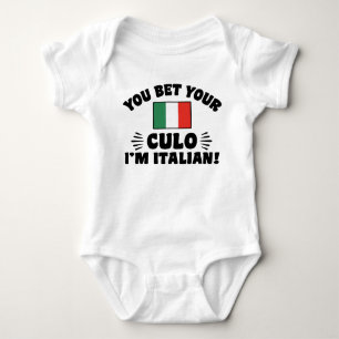 Je hebt je cultuur gewonnen, ik ben Italiaans Romper