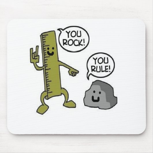 je hebt je zin muismat (Voorkant)