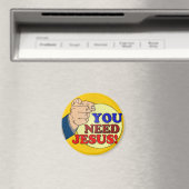 Je hebt Jezus nodig! Magneet (Insitu (Vaatwasser))