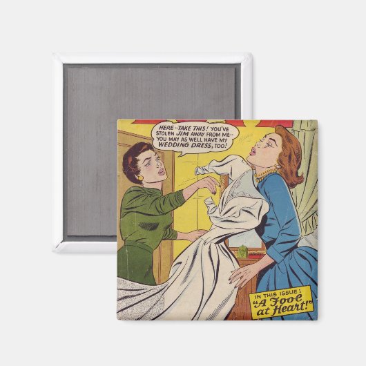 "Je hebt Jim weg van me gestolen" Magnet Magneet (Voorkant / Achterkant)