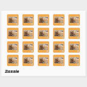Je hebt linten voor me! vierkante sticker (Vel)