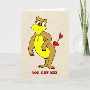 Je hebt me Valentijn Kaart