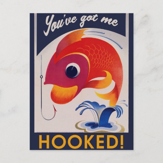 Je hebt me verslaafd briefkaart (Voorkant)