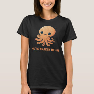 Je hebt me wakker gemaakt Octopus Squid Koraal Ten T-shirt
