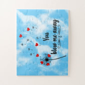 Je hebt me weggeblazen legpuzzel (Verticaal)