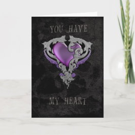 Je hebt mijn hart feestdagen kaart