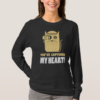 Je hebt mijn hart gefotografeerd Fotografie Fotogr T-shirt