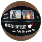 Je hebt mijn hart gestolen neem het spel 2 Foto's  Basketbal (Voorkant)