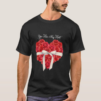 Je hebt mijn hart rode Valentijnsdag T-shirt