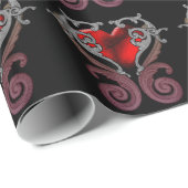 Je hebt mijn hart (rood) cadeaupapier (Rol Hoek)