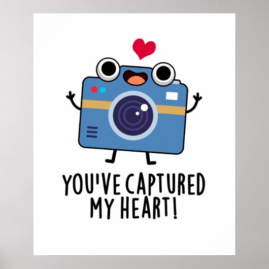 Je hebt mijn hartstille camera gefilmd poster (Voorkant)