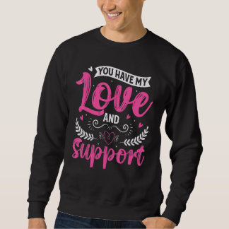 Je hebt mijn liefde en steun cadeau voor een gelie trui