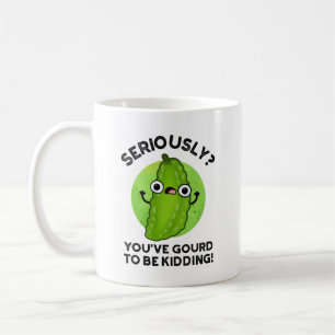 Je hebt moeten rouwen om Funny Veggie Pun te vermo Koffiemok