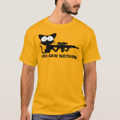 Je hebt niets gezien Kat T-shirt (Voorkant)