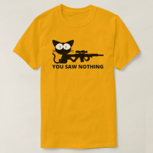 Je hebt niets gezien Kat  T-shirt