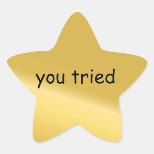 Je hebt stickers geprobeerd (Voorkant)